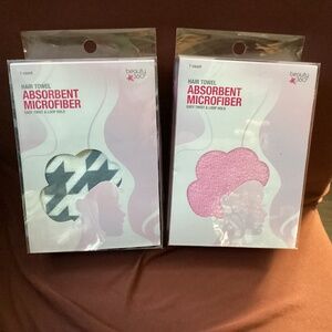 Beauty 360 Hair Towel Bundle Absorbent Microfiber NEW